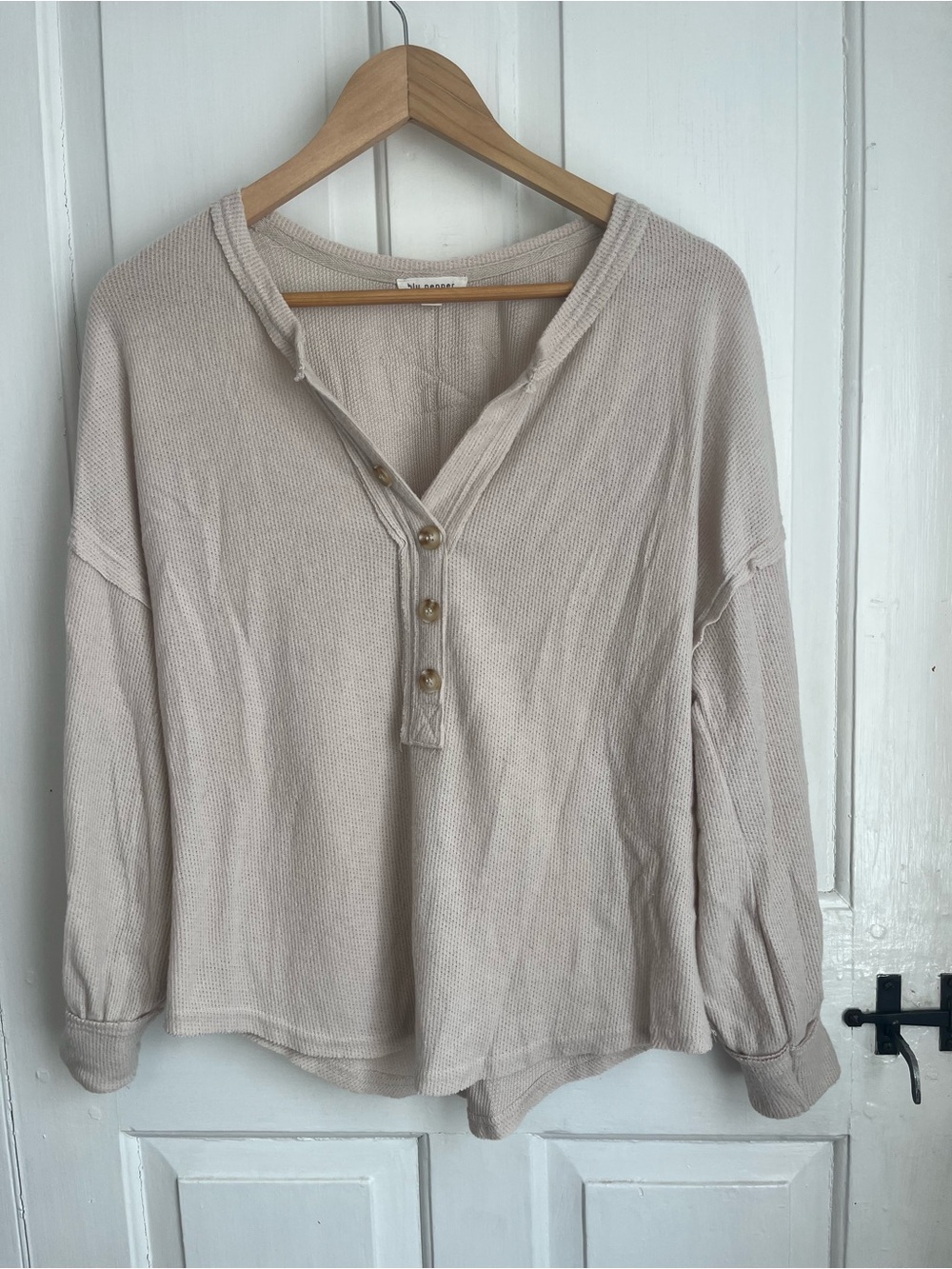 Blu Pepper oversized knit top